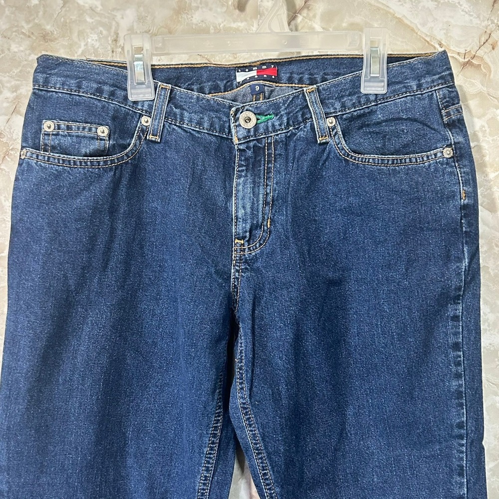 Tommy Jeans Women's Size 9 Dark Wash Denim Jeans Classic Casual Style‎